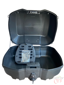 TİEN AU44 LT SİYAH MOTOSİKLET ÇANTASI OTOMATİK KİLİT SİSTEMİ