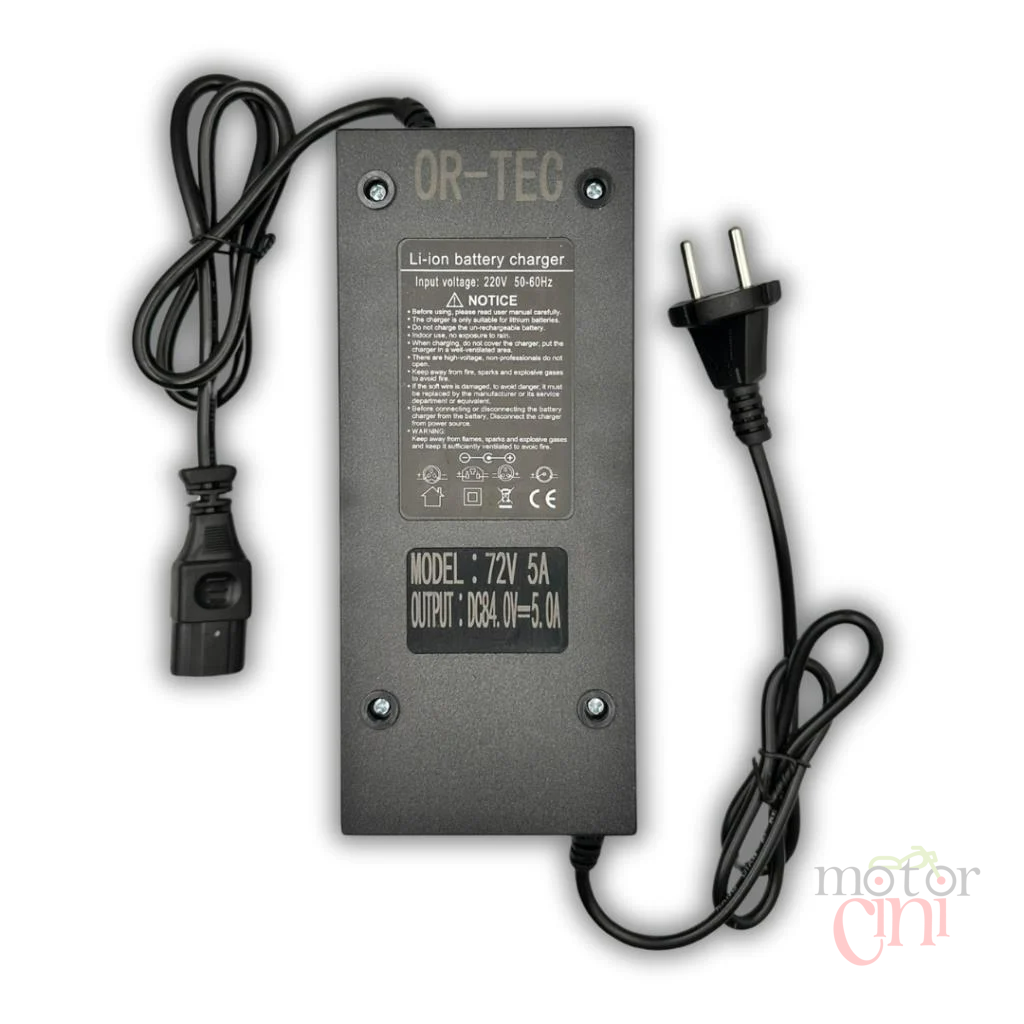 ORTEC 72V 5AH ŞARJ ALETİ